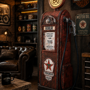 Wayne Benzin Pompası Dolabı garage sahne görseli